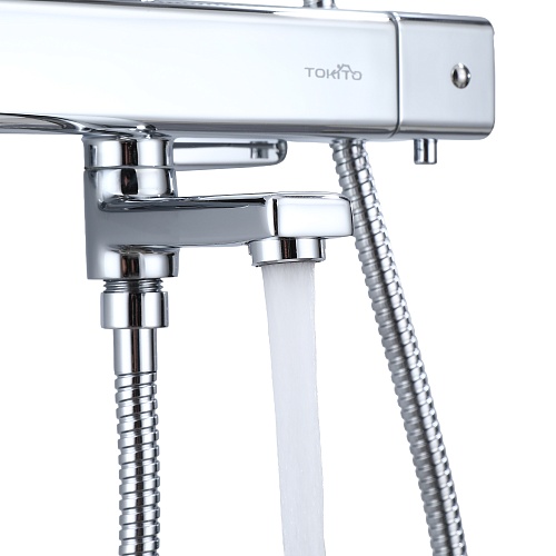 Душевая система "RAIN" (RAI-1028) термостат, хром TOKITO