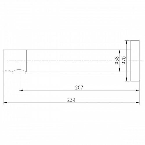 Смеситель д/умывальника "PROJECT" сенсорный настенный (4651СЕ) LEMARK