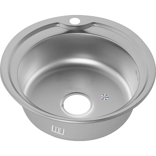 Мойка нерж врезная  MELANA D510 (0,6х160) (12)  МАТОВАЯ 253