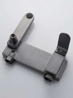 Смеситель д/ванны SHEVANIK оружейная сталь S4552T