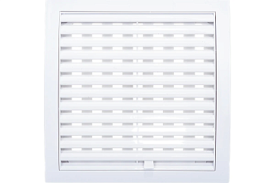 Решетка МД2222Р 220х220,бел(регулируемая) (30)