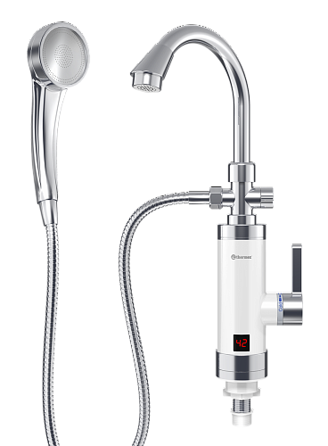 Водонагреватель проточ.THERMEX Focus 3000 (3квт, напорный)