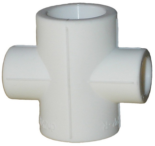 Крестовина 32 - 25 переходная белый (15/60) ПРО АКВА (РА17532)