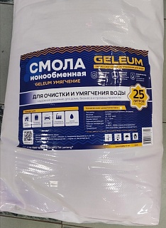 Смола ионообменная УМЯГЧЕНИЕ TC008FG ТМ Lanlang (Na+), меш 25 л (2,0 г-экв) GELEUM