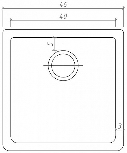 Кухонная мойка Seaman Natural SMC-4646E Supreme