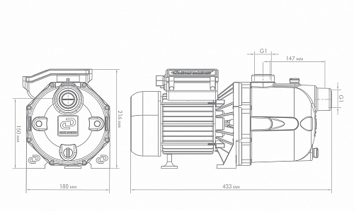 Насос поверхностный "Джамбо" 70/50П