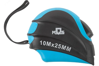 Рулетка "Автостоп" 10м  х 25 мм MOS (17362М)