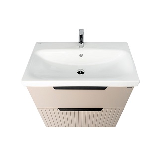 Комплект мебели 80 "Сицилия-80" напольная 2 ящ. капучино VIANT (ум.MODUO-80)