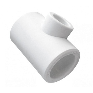 Тройник редуцир. 32*20*32 белый (100)   ТЕВО