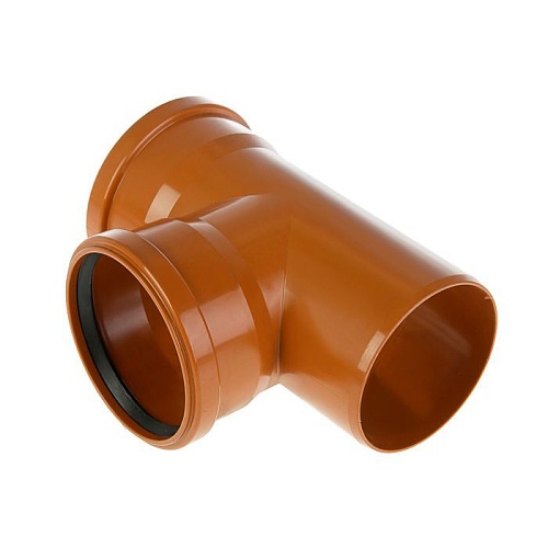 Тройник 110*110*90* НПВХ SN4  Хемкор