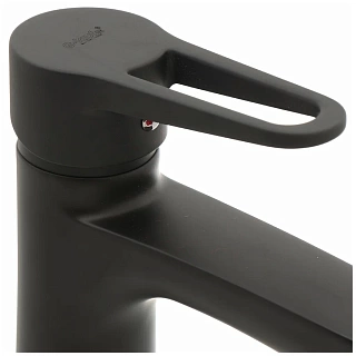 Смеситель д/раковины G-lauf (NUD1-A045MG) ГРАФИТ ф35 