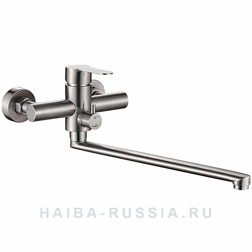 Смеситель д/ванны Haiba HB22801 нержавейка