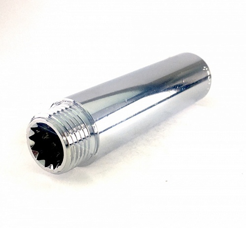 Гайка удл. 1/2"  90мм  Хром  VIEIR SAX90