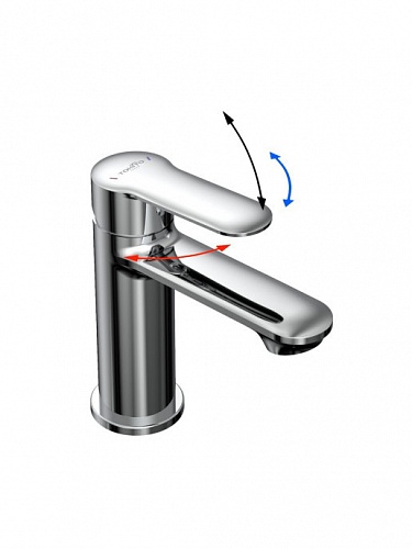 Смеситель д/умывальника "Kanda" (KAN-1011) TOKITO