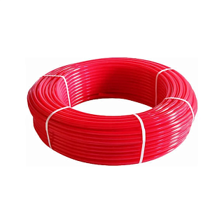 Труба PEX-a 20х2,8мм красная (универсальная)  EVOH 200м бухта,  Hipex