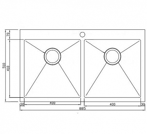Кухонная мойка Seaman Eco Marino SMB-8851D