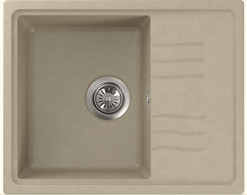 Мойка гранит FOSTO NOVA 61-48 (бежевый) без сифона