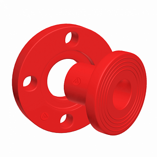 Фланец SLT BLOCKFIRE PP-R+Бурт под фланец SLT BLOCKFIRE PP-R 90 (SLTFPBF190GR)
