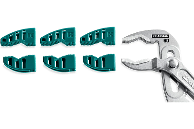 KRAFTOOL KAYMAN сменные защитные накладки на губки, для клещей 250 мм,  (22354-S)