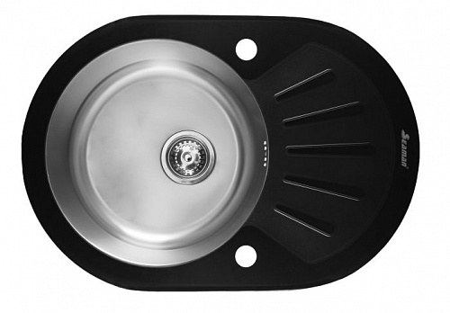 Кухонная мойка Seaman Eco Glass SMG-730B