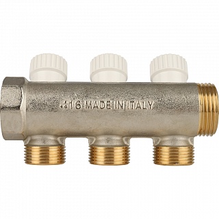 Коллектор распределительный 1", 3 отвода 3/4"ЕК (SMB 6851 013403) STOUT
