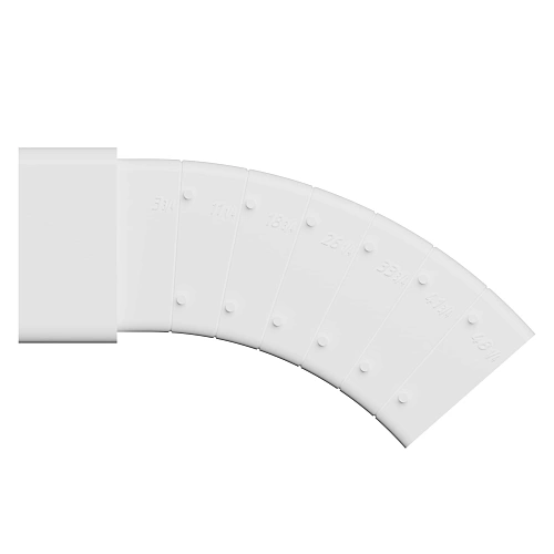 Колено вертикальное разноугловое 620 KRPV 60х120