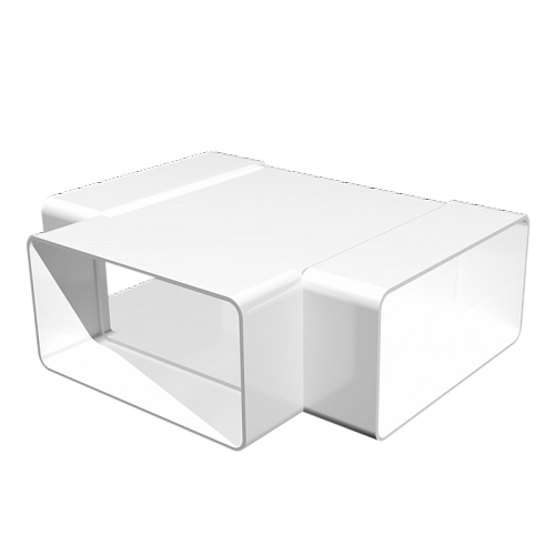 Тройник 620ТПП 204х60мм (пластик) (14)