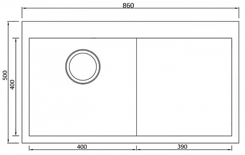 Кухонная мойка Seaman Eco Marino SMV-Z-860R