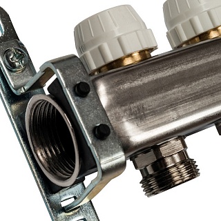 Коллектор 8-вых. нерж.ст. без расходомер. (SMS 0932 000008) STOUT