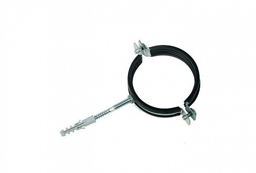 Хомут сантехнический  2 1/2" (75-80) М10 комп. дюбель+шпилька (50)
