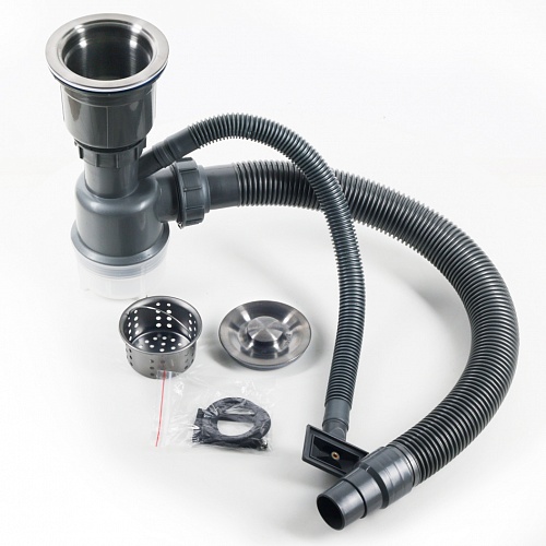 Мойка нерж врезная  MELANA 50х40 (3,0х200) сатин с коландером  ProfLine (H5040/R5040H)