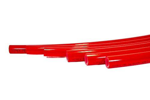 Труба PEX-a 32x4,4мм красная (универсальная)  EVOH  50м бухта, (HPWER00004) Hipex