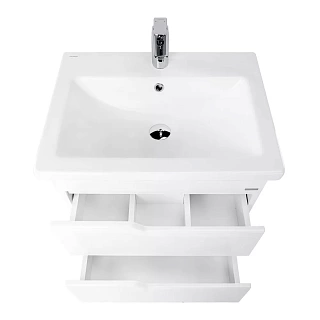 Комплект мебели 60 "Куба-60" подвесная 2 ящ. белый VIANT (ум.Como-60)