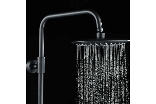 Душ. система SHEVANIK черная S8736H