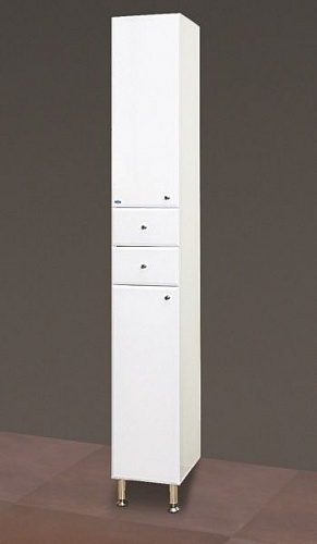 Пенал напольный "Колумбия" 30 правый, белый  Водолей