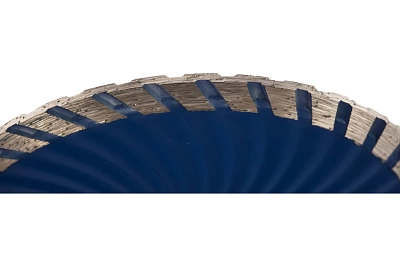 Круг отрезной алмазный ТУРБО-волна (унив.,сплошн) 125х2,2х7х22,2 (37483)