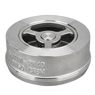 Обратный клапан осевой нерж.Ду 65 м/фл Ру 40 Benarmo (019-2476)