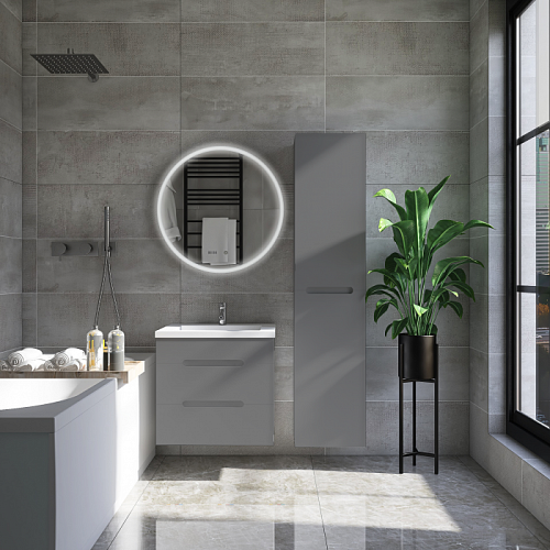 Пенал подвесной "Марсель" 30см универсальный графит VIANT