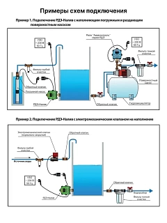Реле контроля уровня воды в ёмкости РДЭ-Налив-2м-2,2 (Extra Акваконтроль) (2,2кВт, G1/2, 5%)