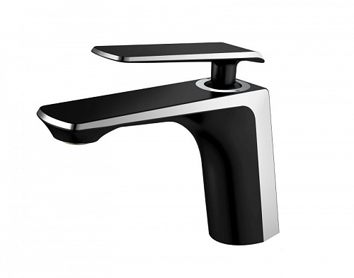 Смеситель д/раковины Haiba HB10548-7 черный/хром