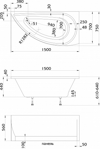  1Marka PICCOLO 150x75