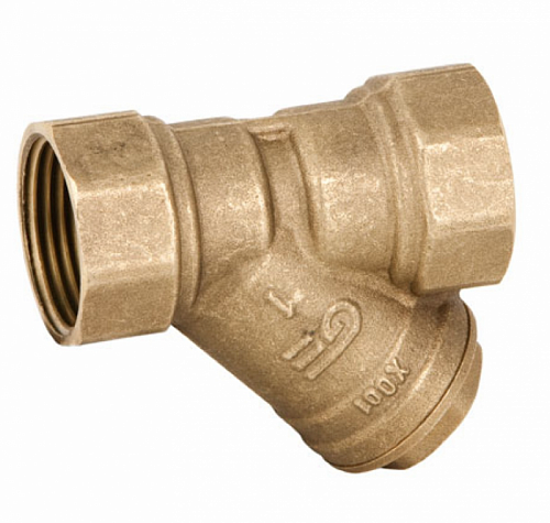 Фильтр сетчатый GENEBRE латунный 2" ВР Tmax=140°С