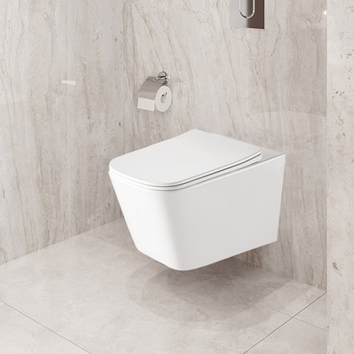 Унитаз подвесной MLN-B2344 белый MELANA 