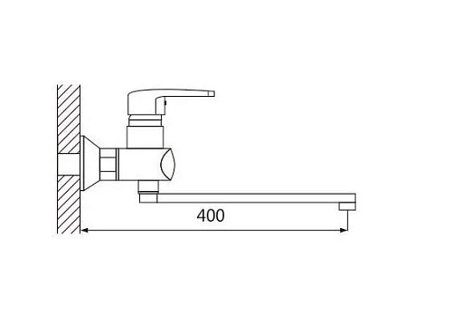 Смеситель д/ванны SHEVANIK S5172