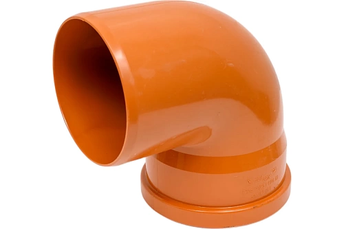 Колено 110*90* нар НПВХ SN4 Хемкор  (2491095)