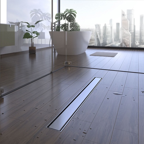 Трап линейный ТП-55.1C-800 щелевой/под плитку