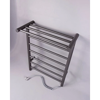 Полотенцесушитель "Kraftte" 510х575 П4 с полкой ГРАФИТ электро САНАКС 44020