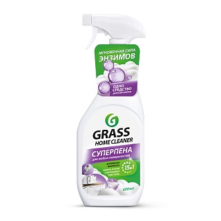 Многофункциональное универсальное чистящее средство с энзимами Grass "Home cleaner" (флакон 600 мл) ЧЗ ВЫГОДА