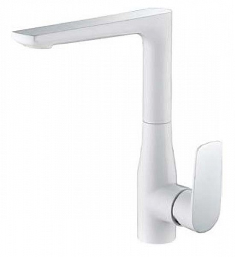 Смес д/кухни Kaiser Atrio ф35 бок. белый хром (60044)