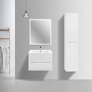 Комплект мебели 70 "Mia Slim-70" подвесная белый глянец Vincea (ум VBS-13970S1)